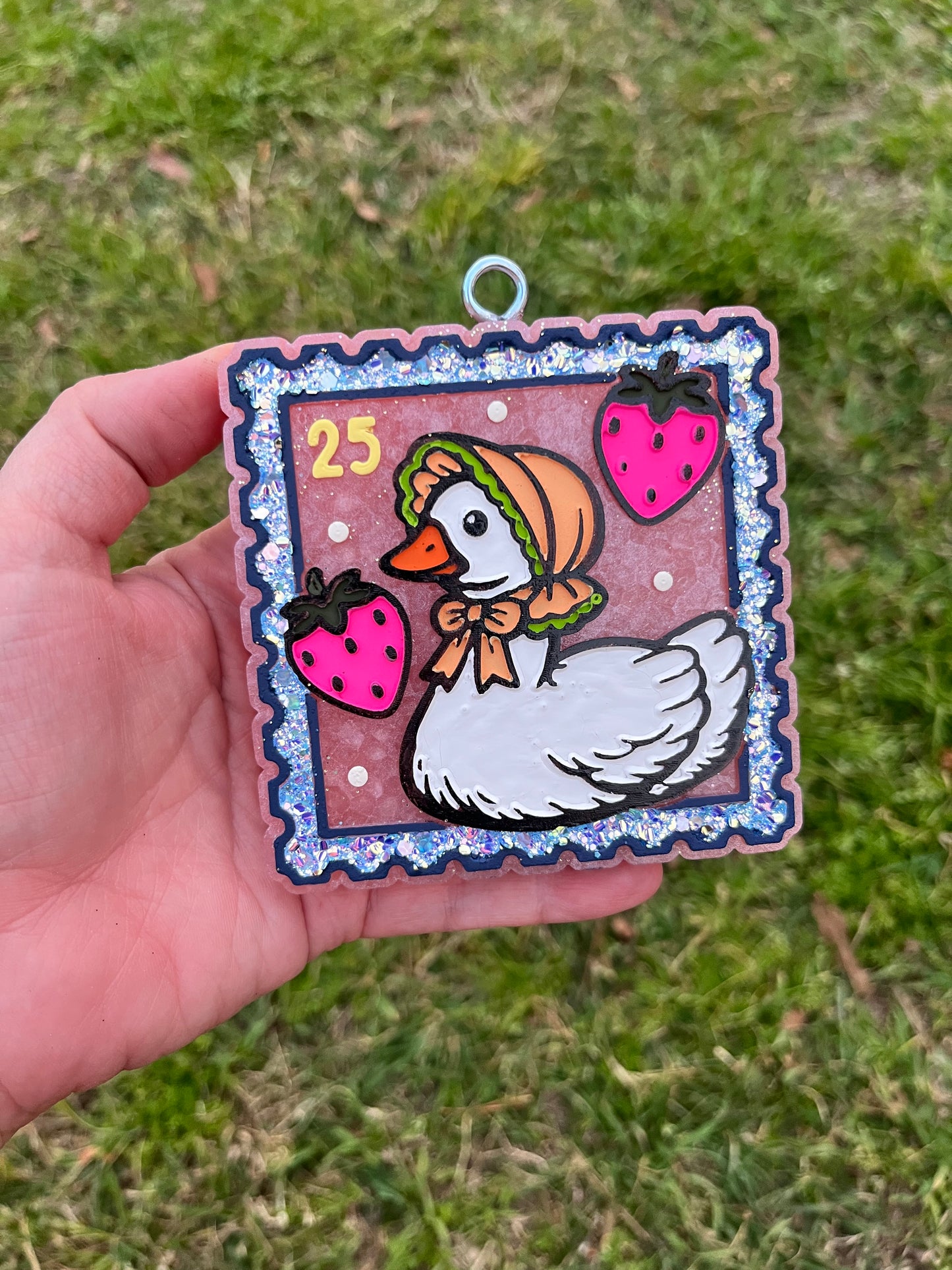 Mother Goose Stamp Freshie
