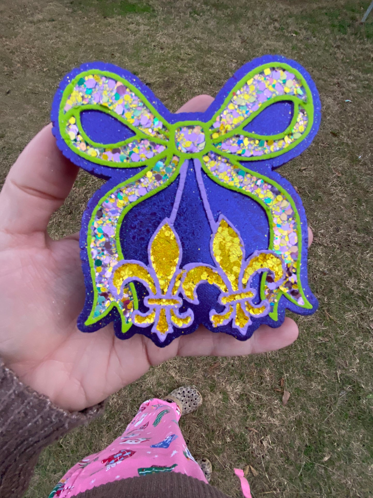 Fleur De Lis Cherries Freshie