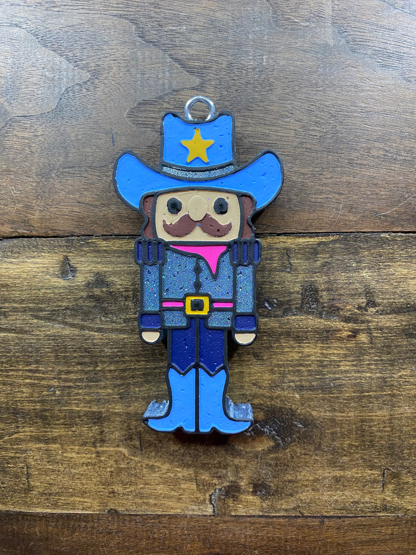 Cowboy Nutcracker Freshie