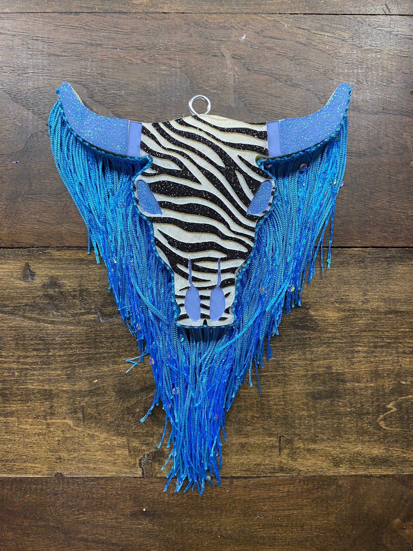 Zebra Print Aztec Bull Freshie