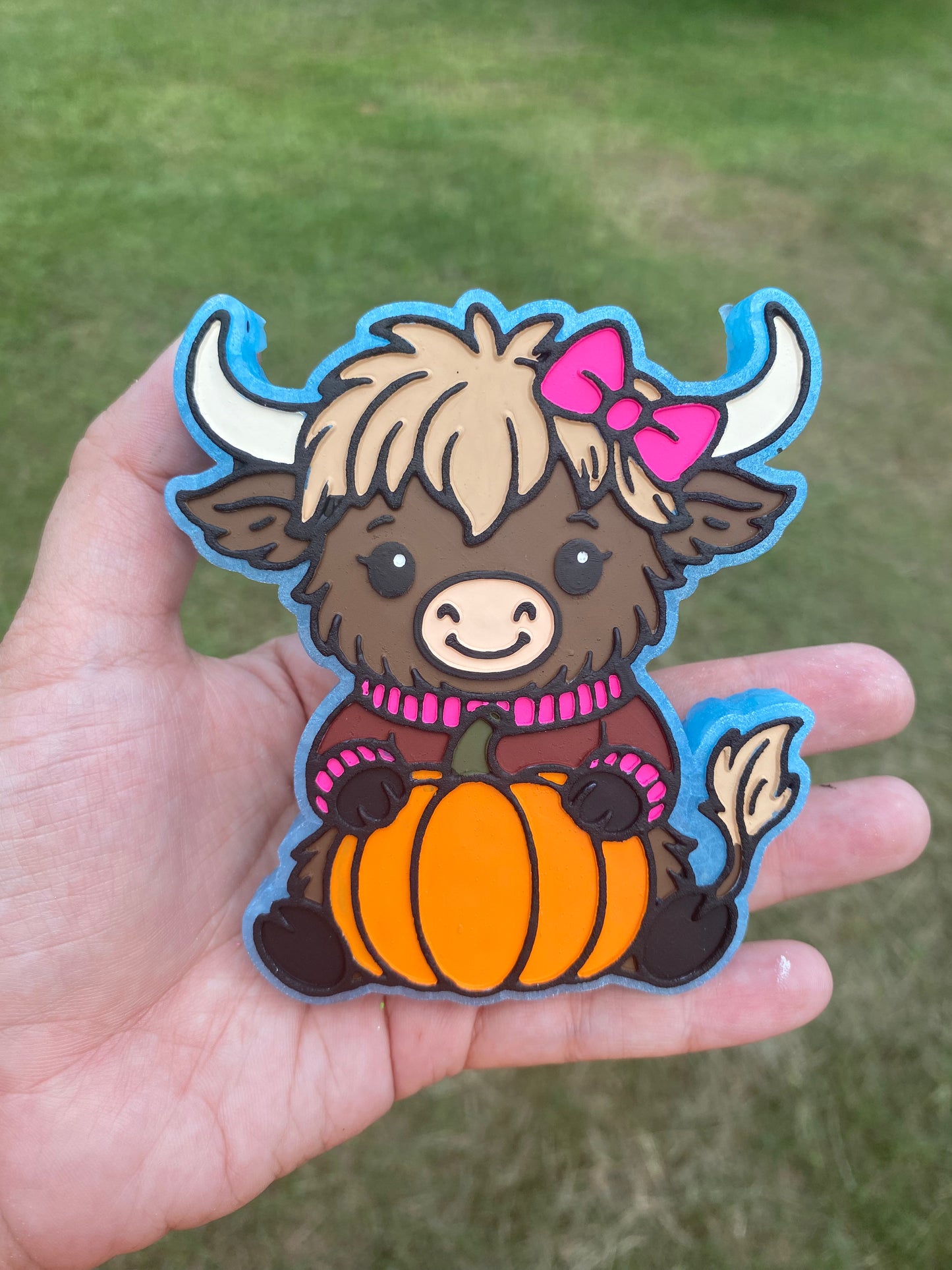 Fall Highland Cow Freshie