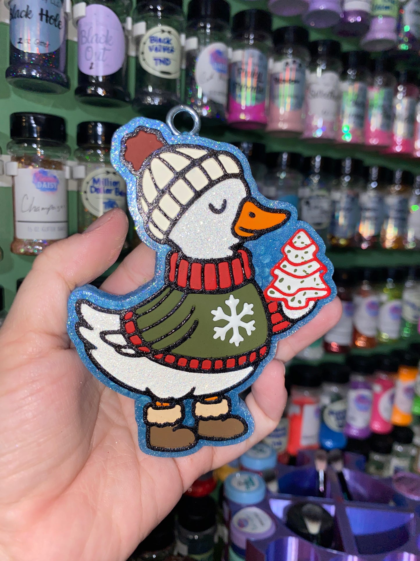 Christmas Goose Freshie