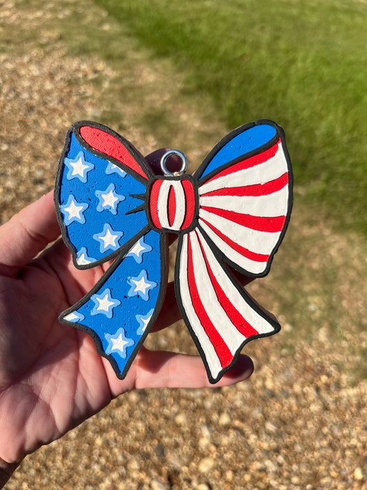 Patriotic Bow Freshie