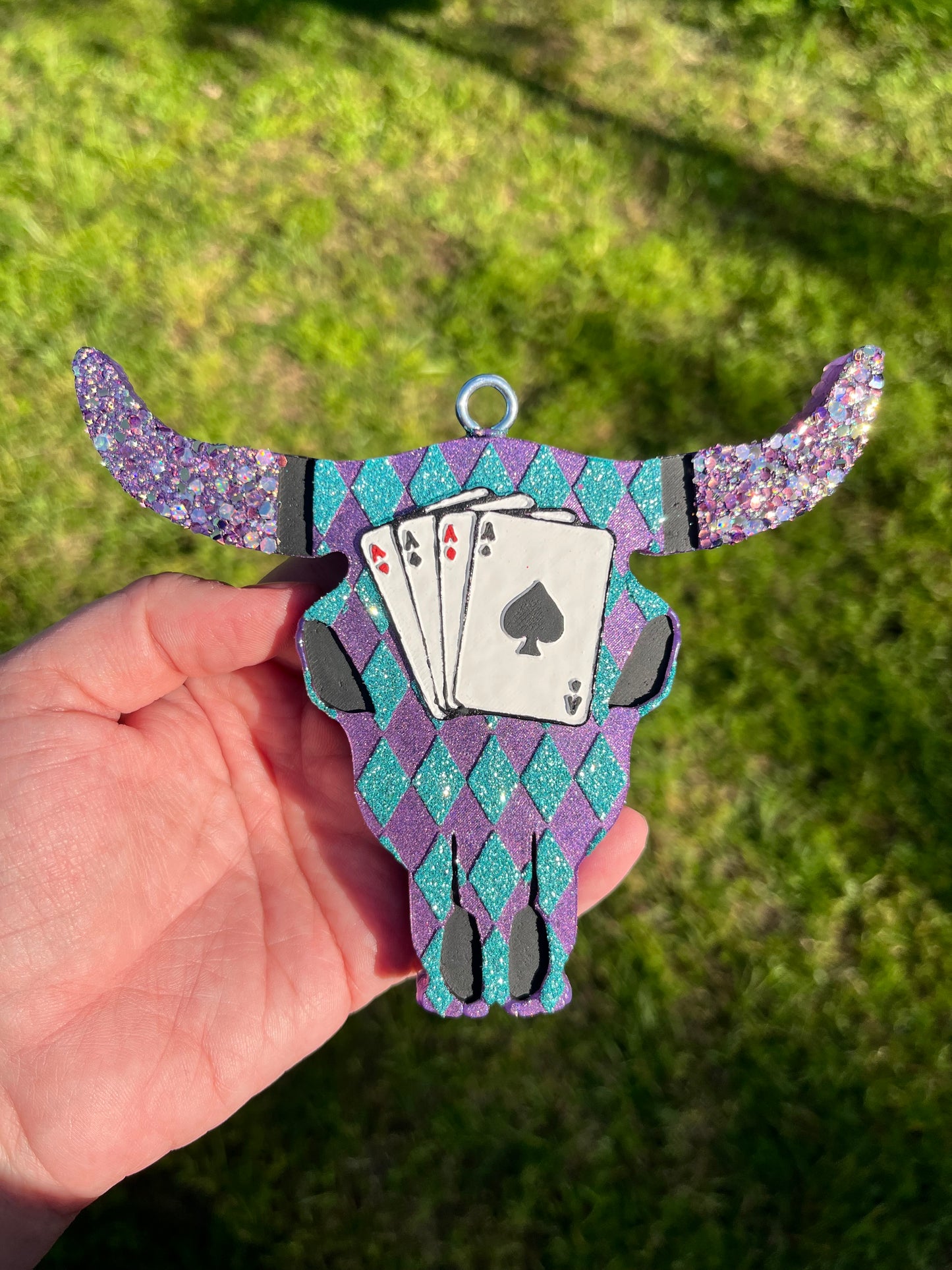 Playing Card Aztec Bull Freshie