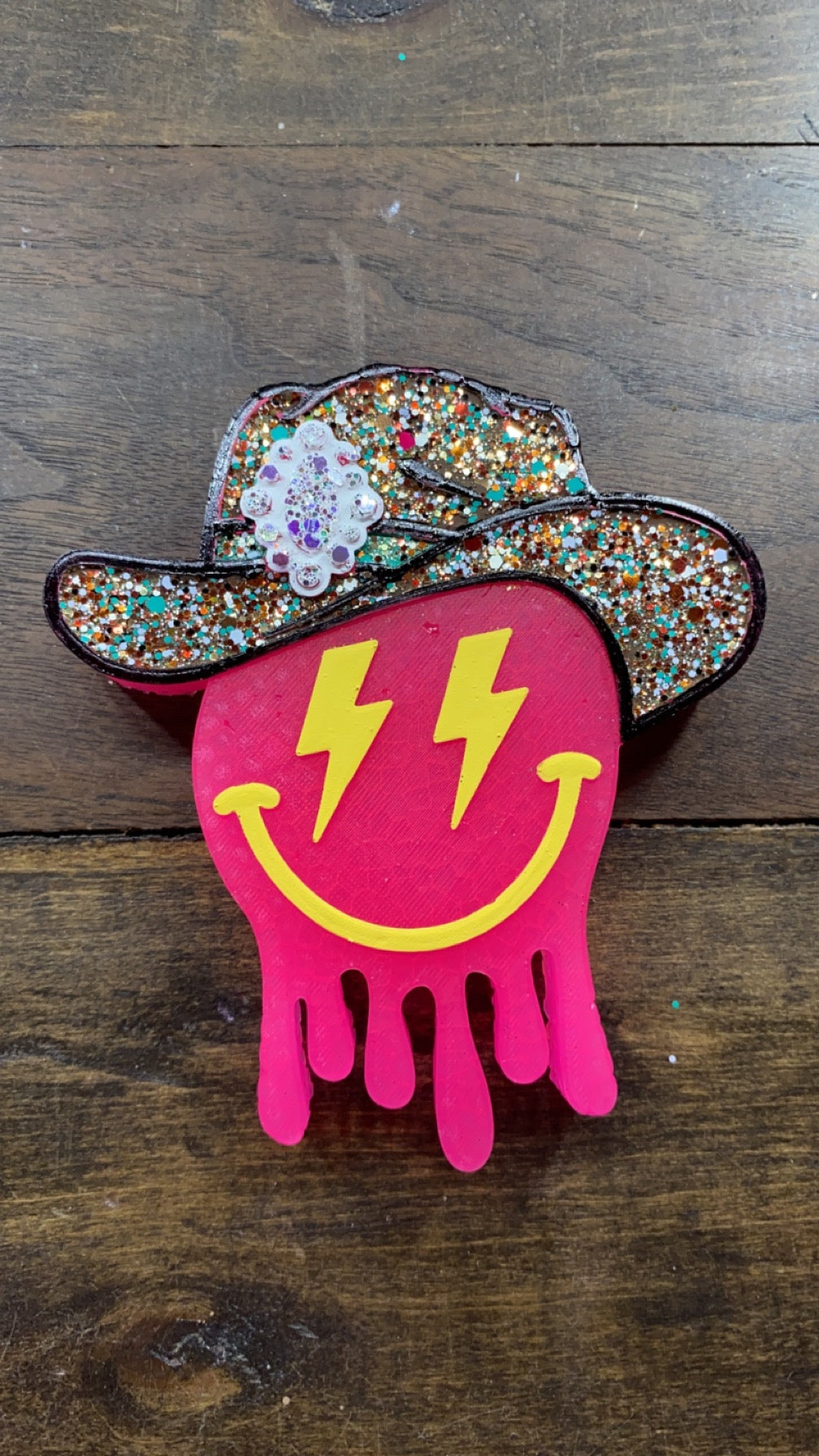 Drip Smiley Cowboy Freshie