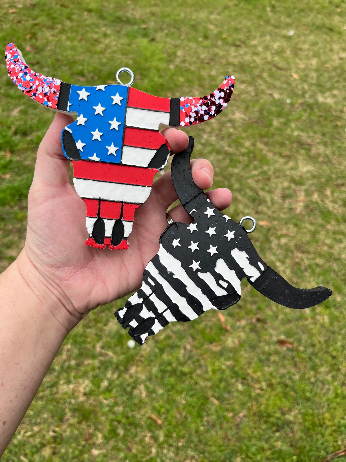 American Flag Aztec Bull Freshie