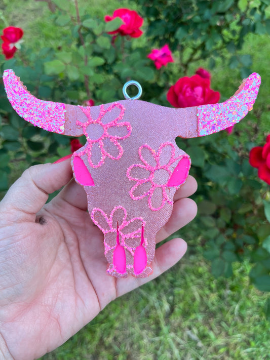 Large Daisies Aztec Bull Freshie