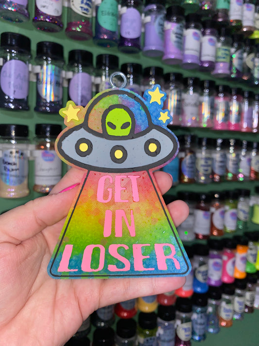 Get In Loser UFO Freshie