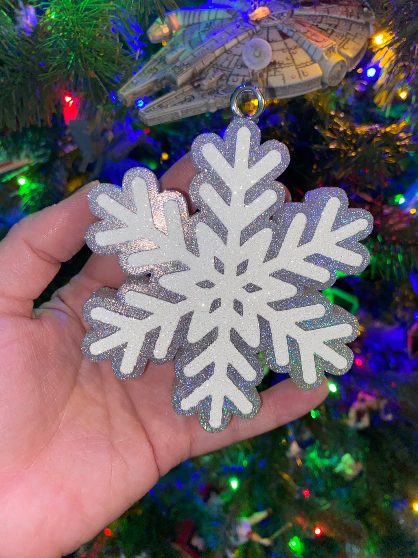Snowflake Freshie 2