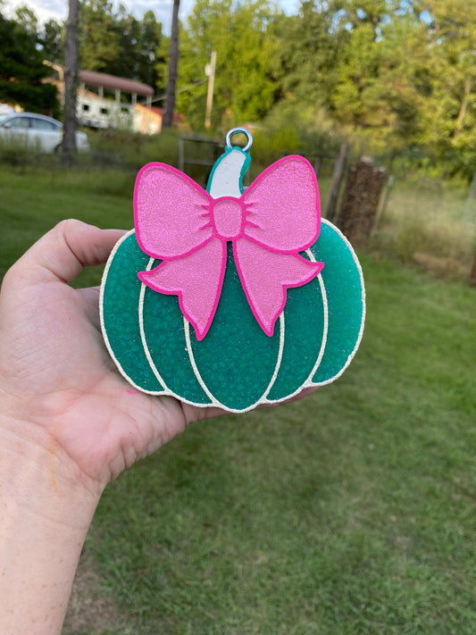 Pumpkin with Bow Freshie