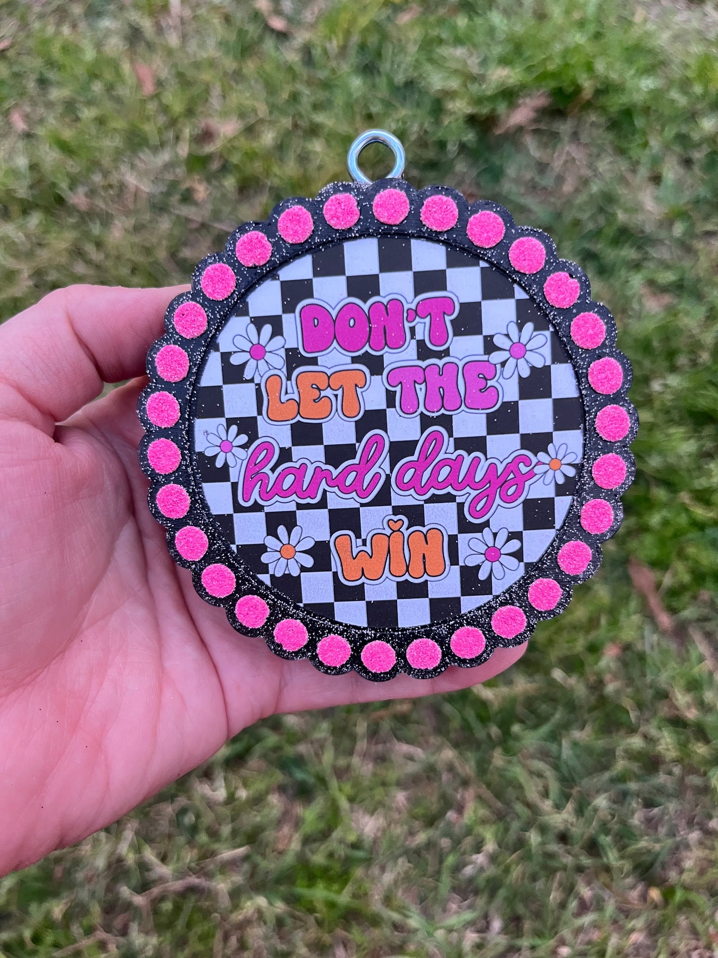Dotted Circle Cardstock Freshie *PLEASE SPECIFY CARDSTOCK*