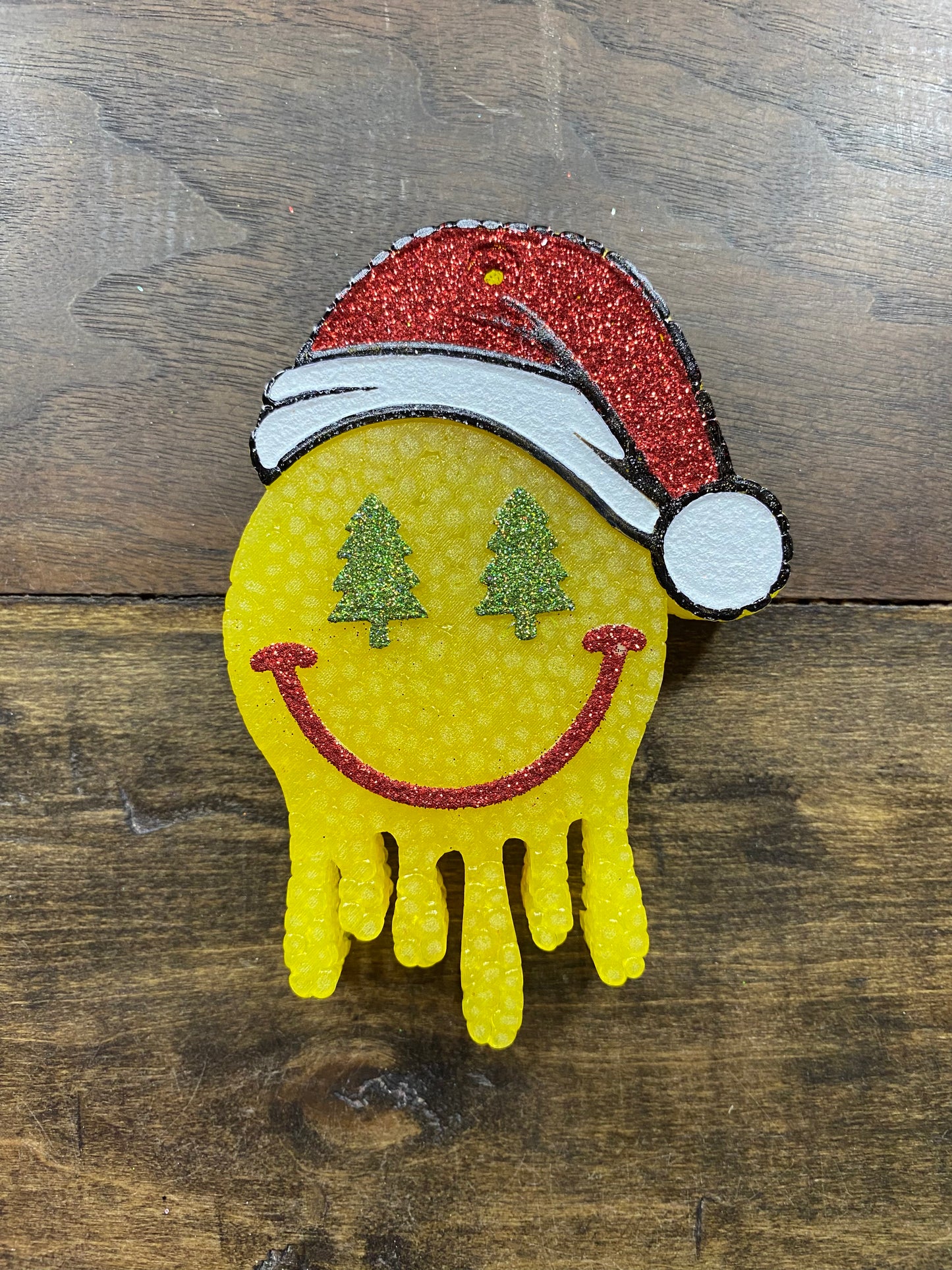Christmas Drip Smiley Freshie