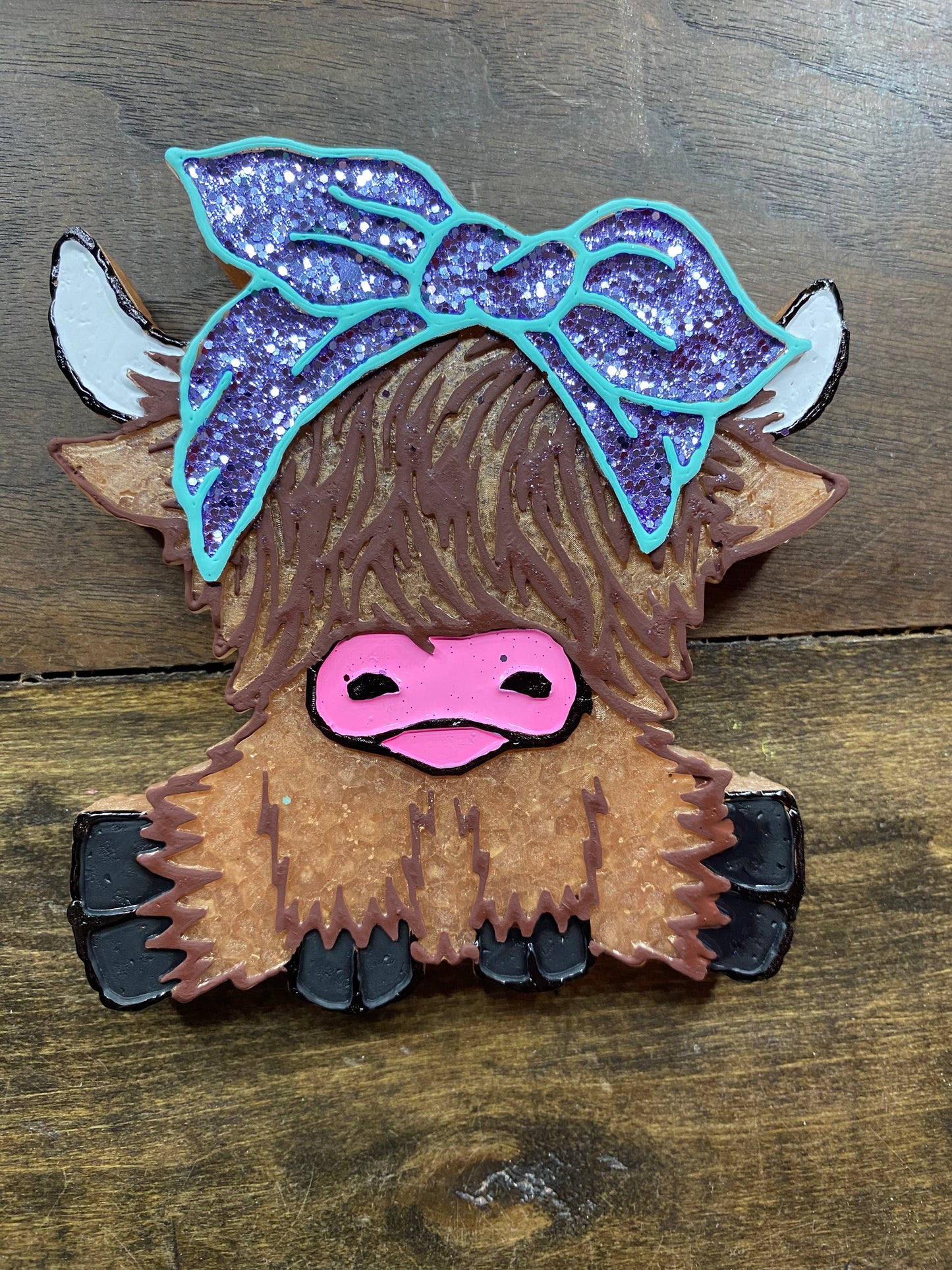 Cutie Highland Cow Freshie