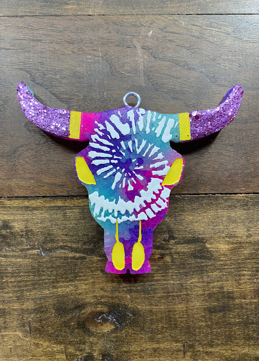Tie Dye Aztec Bull Freshie