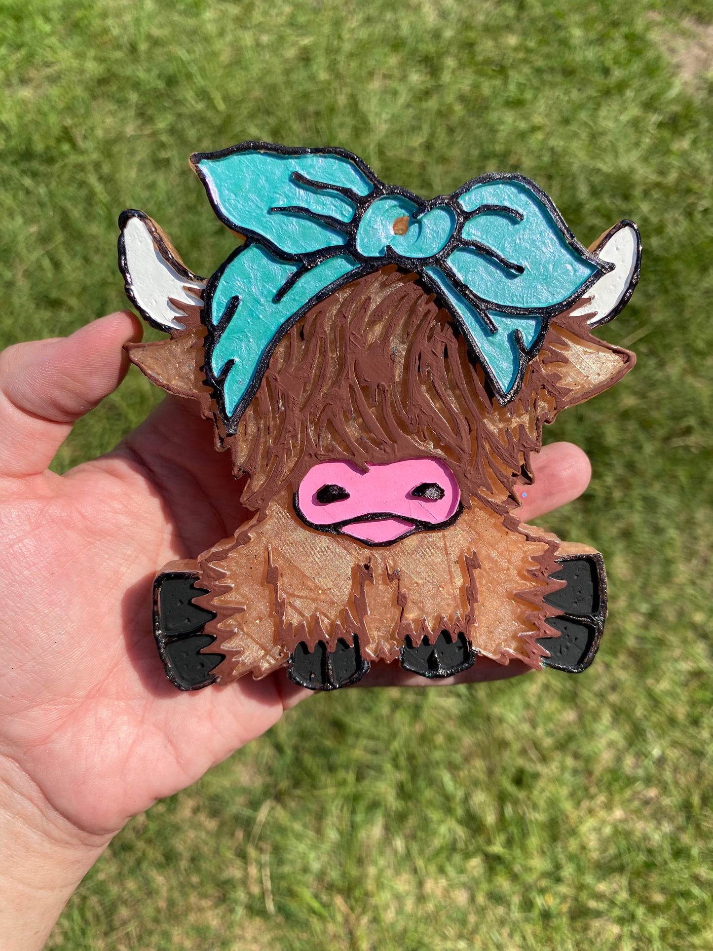 Cutie Highland Cow Freshie