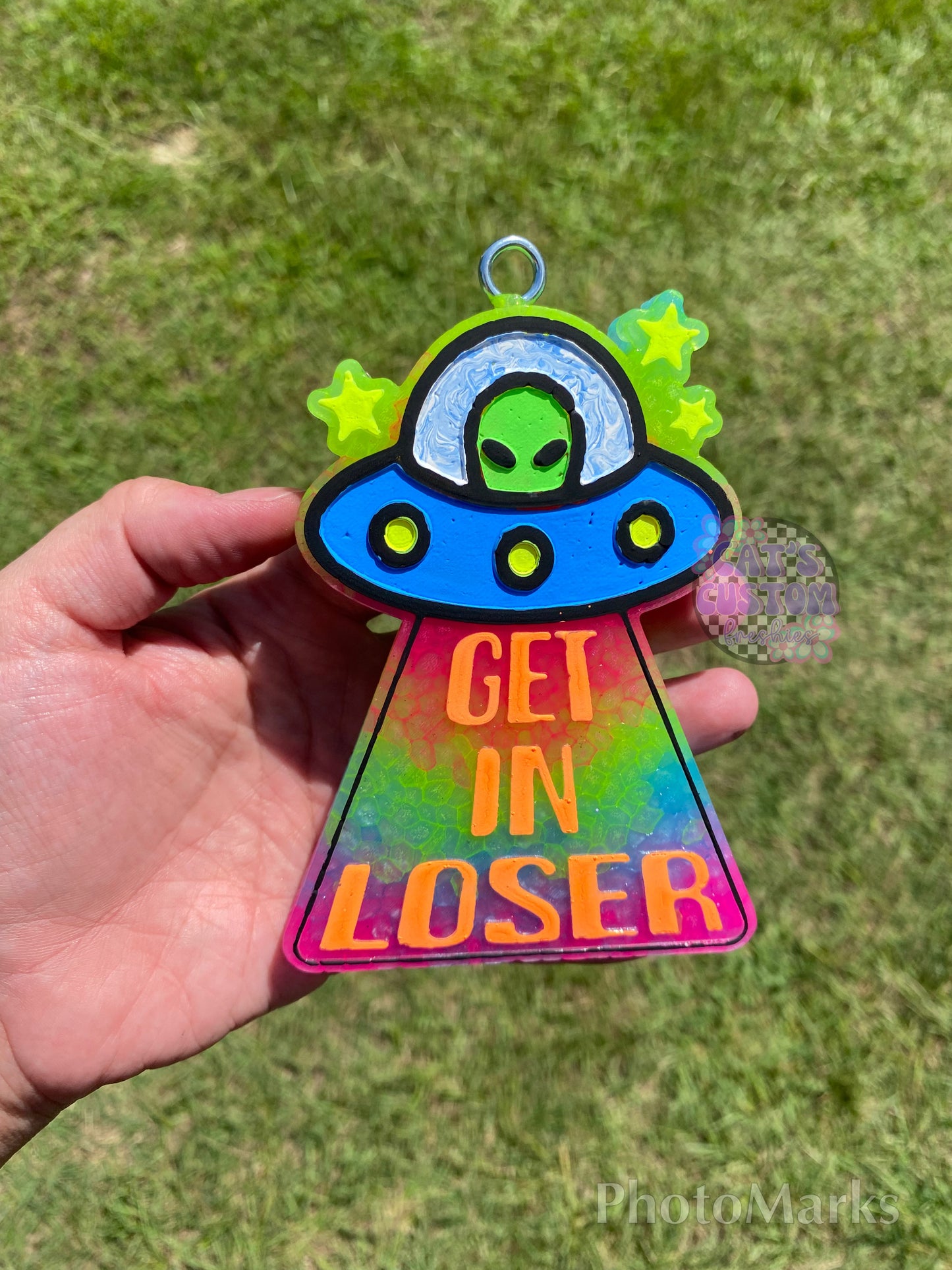 Get In Loser UFO Freshie