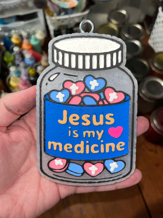Jesus is My Medicine Freshie