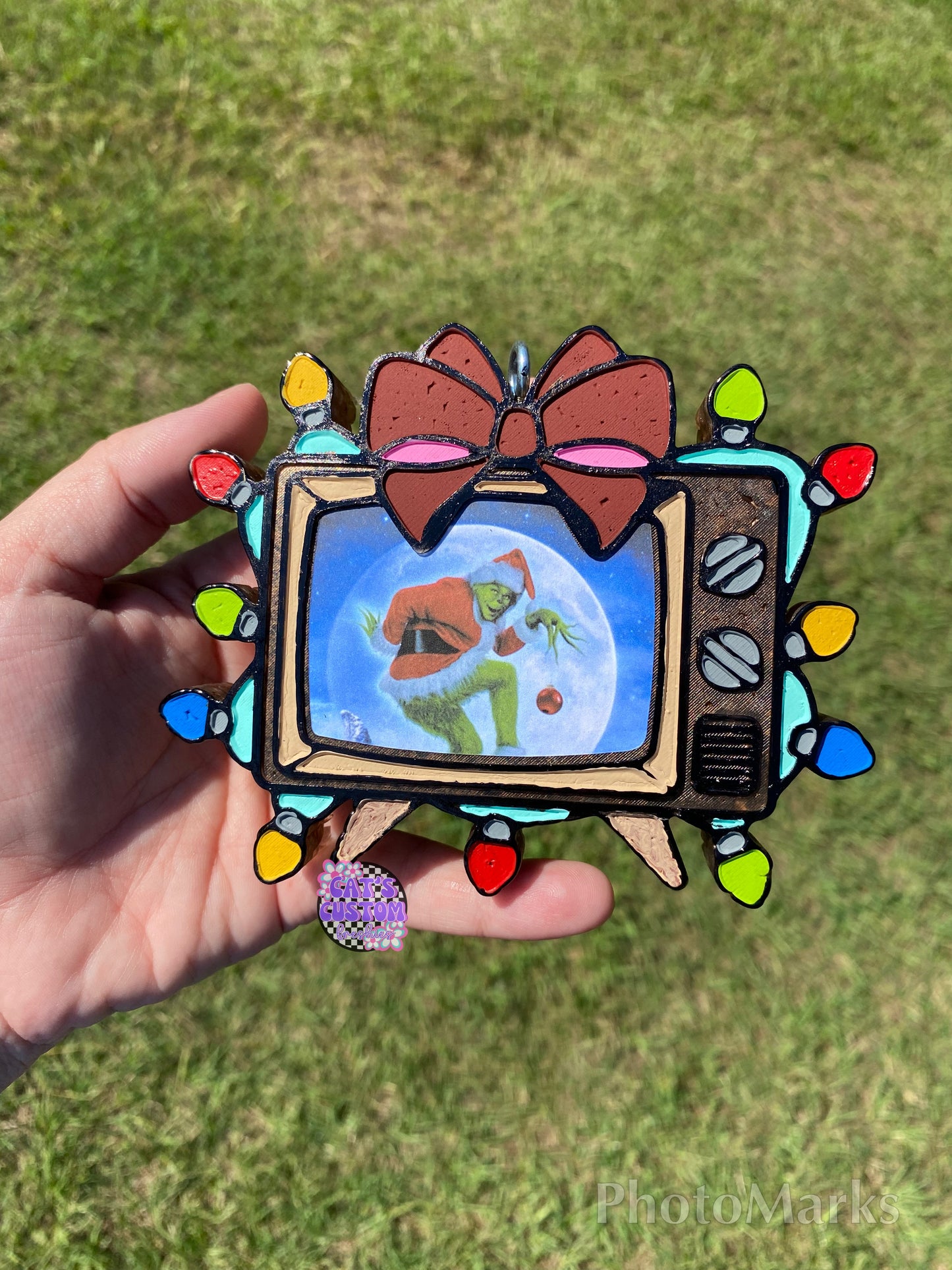 Christmas Retro TV Freshie *PLEASE SPECIFY CARDSTOCK*