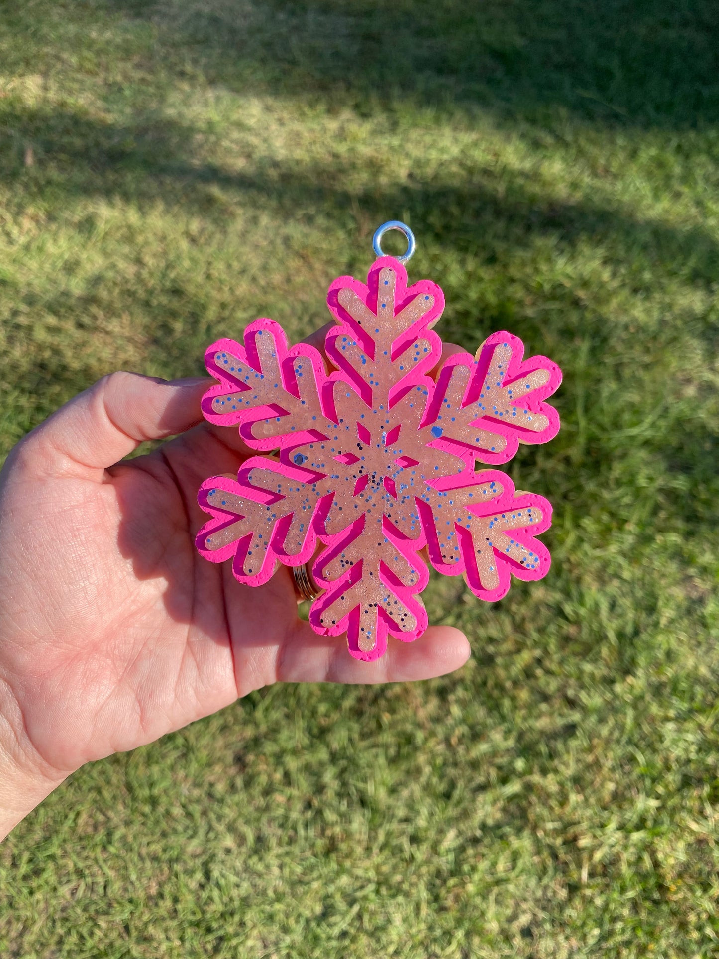 Snowflake Freshie 2