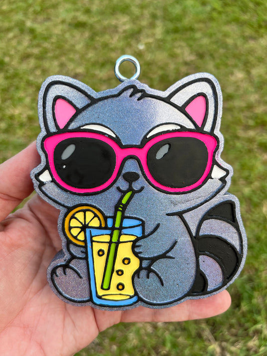 Summer Raccoon Freshie