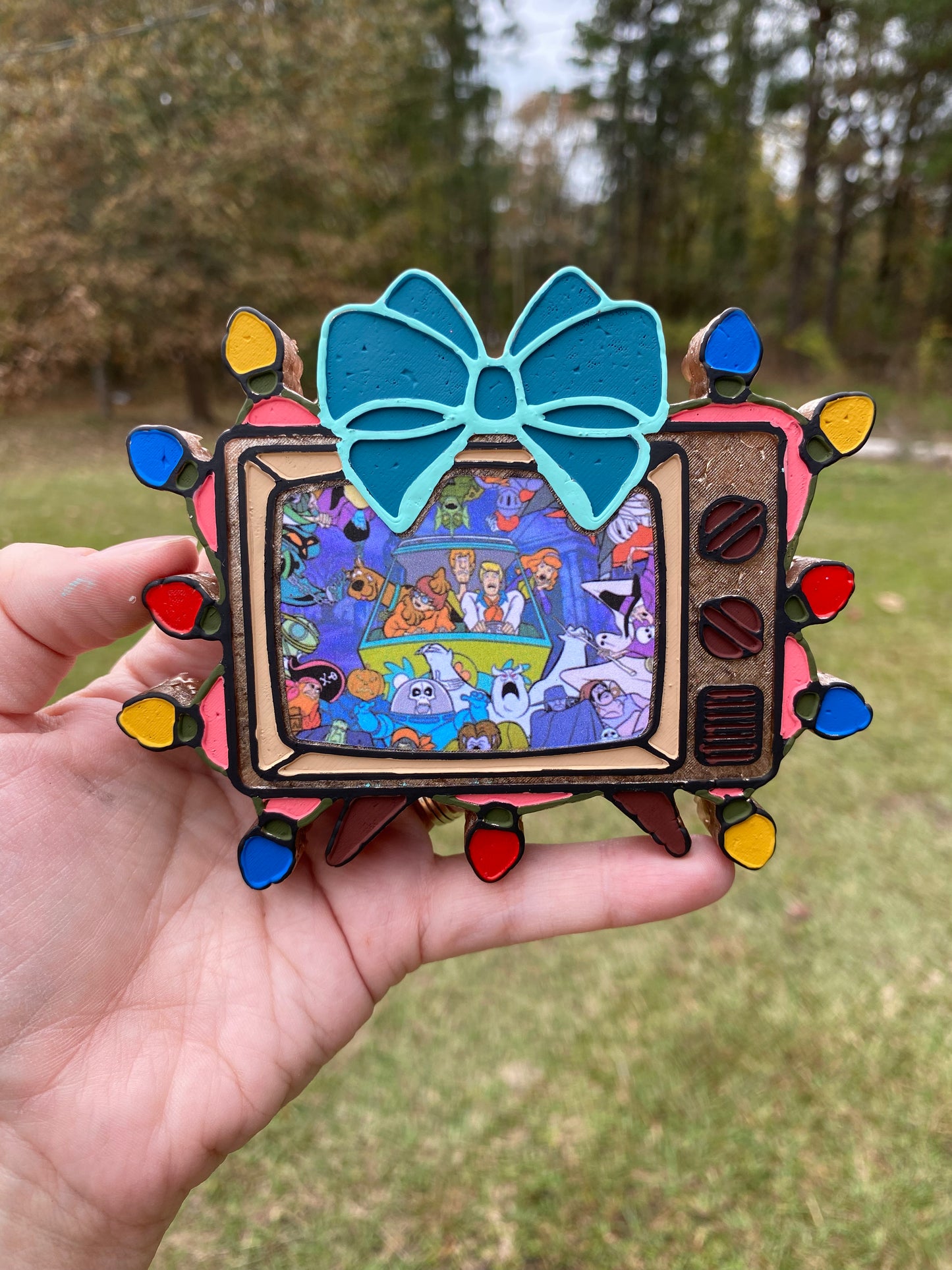 Christmas Retro TV Freshie *PLEASE SPECIFY CARDSTOCK*