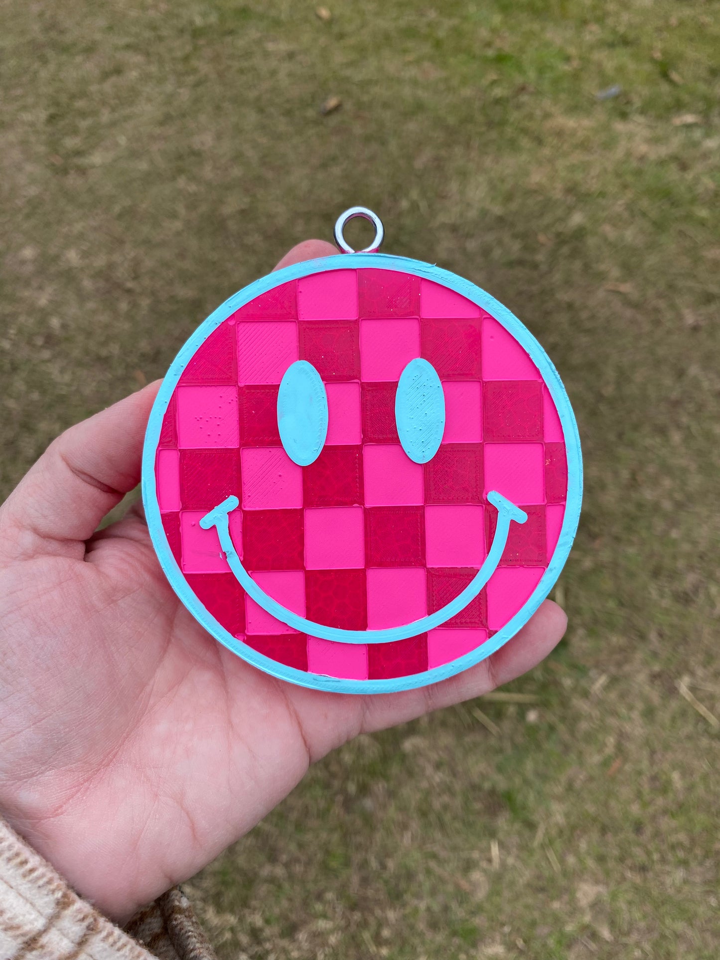Checkered Smiley Freshie