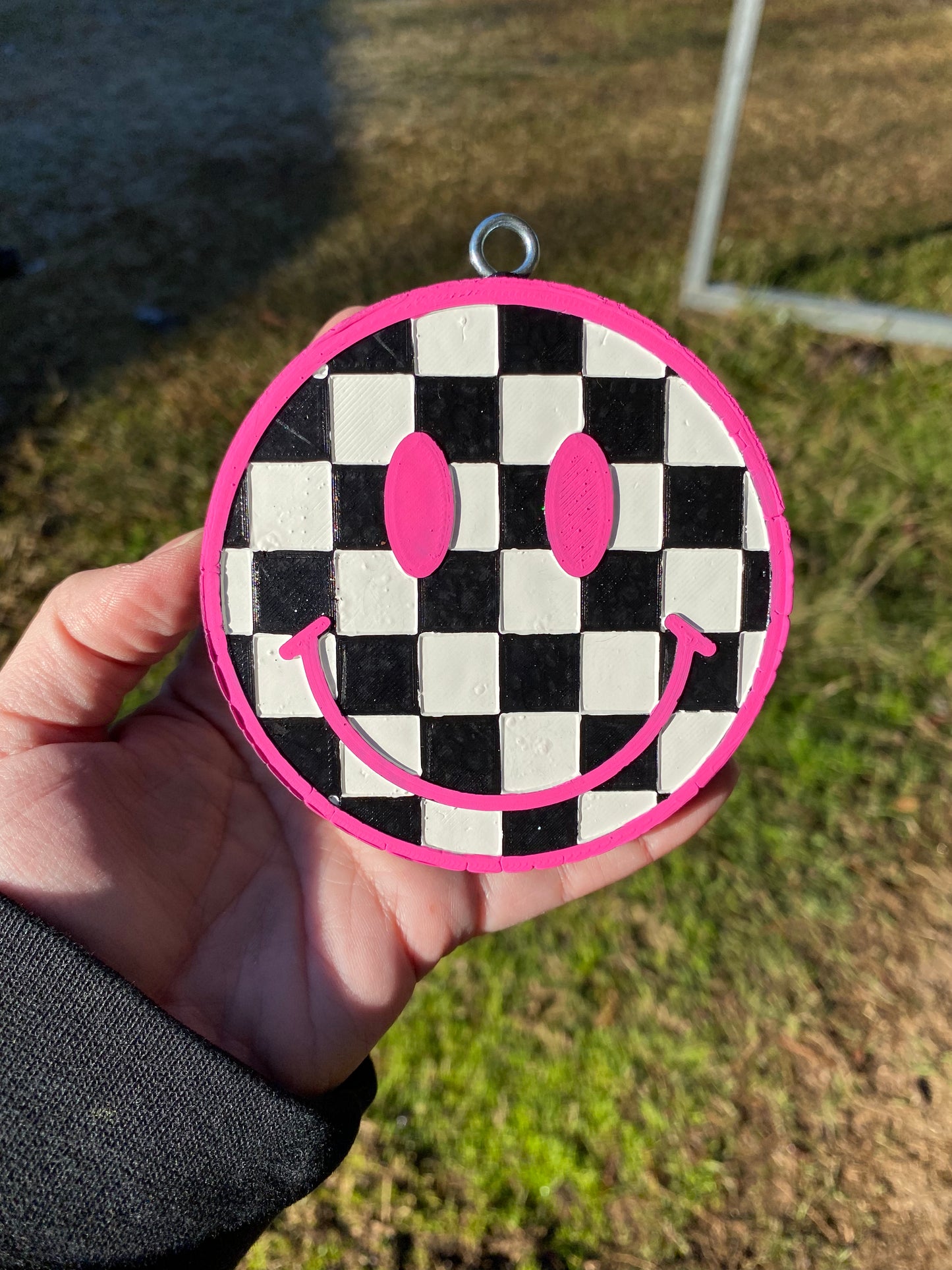 Checkered Smiley Freshie
