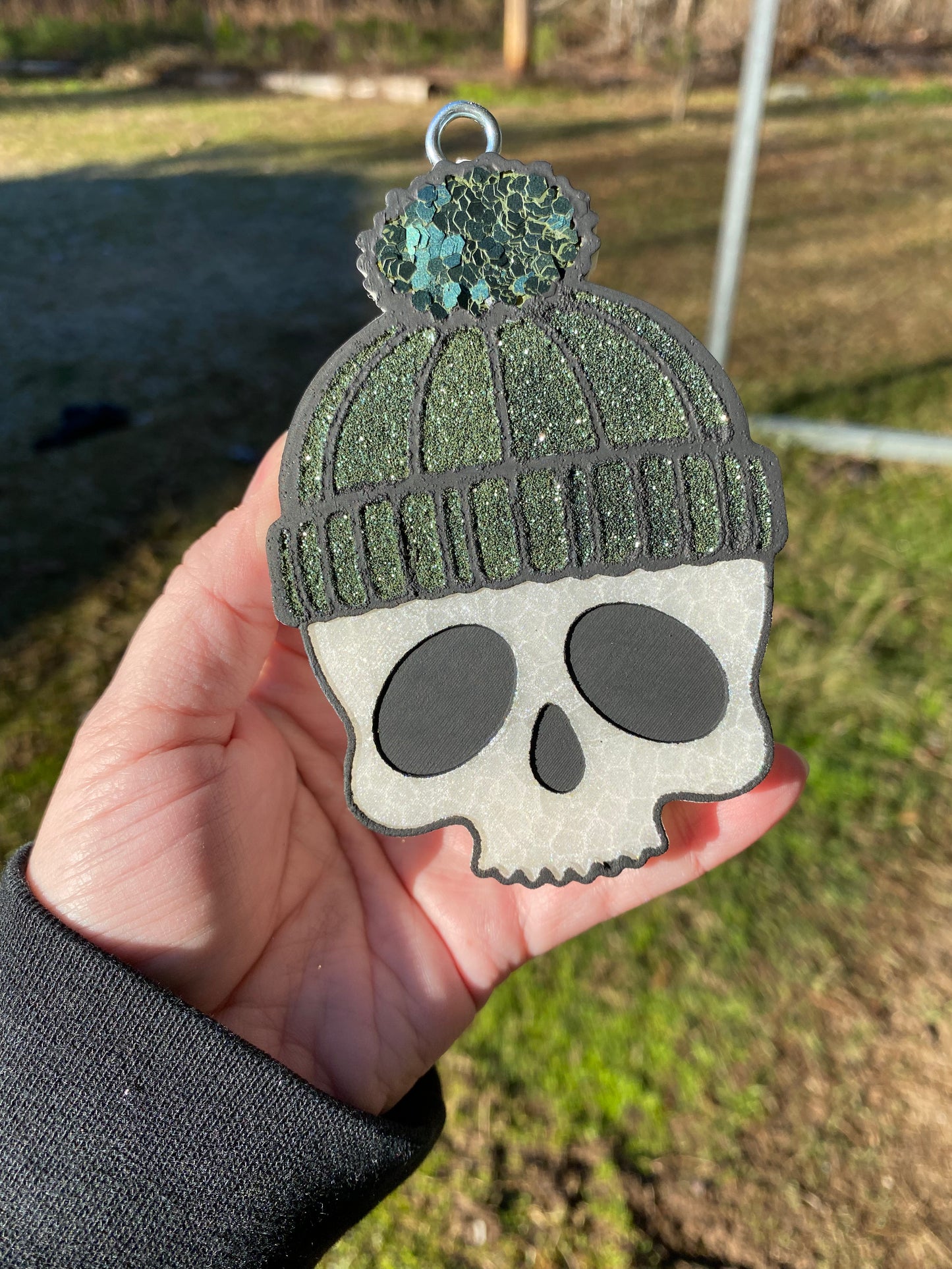 Skull Beanie Freshie