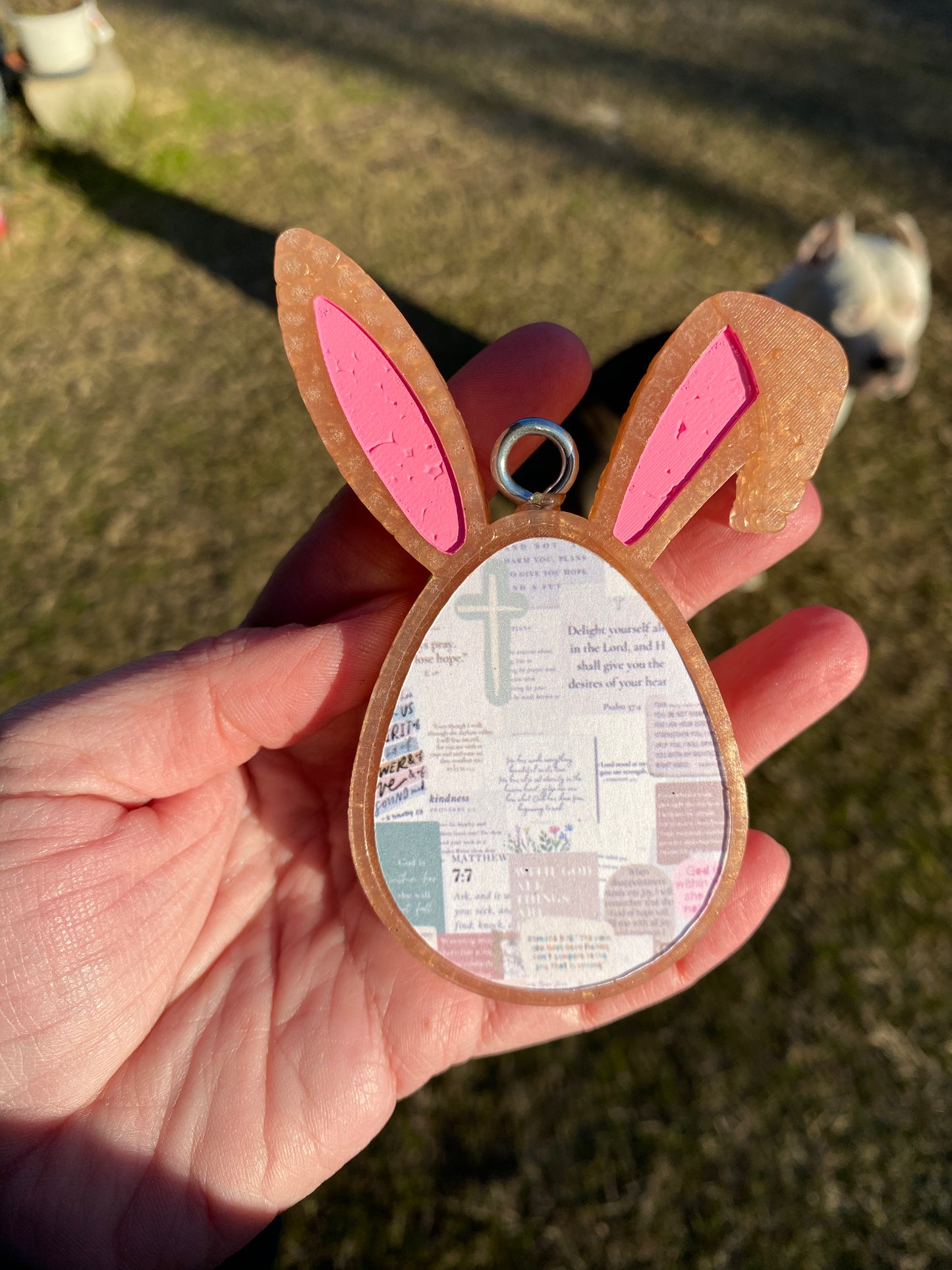 Bunny Ear Easter Egg Freshie *PLEASE SPECIFY CARDSTOCK*