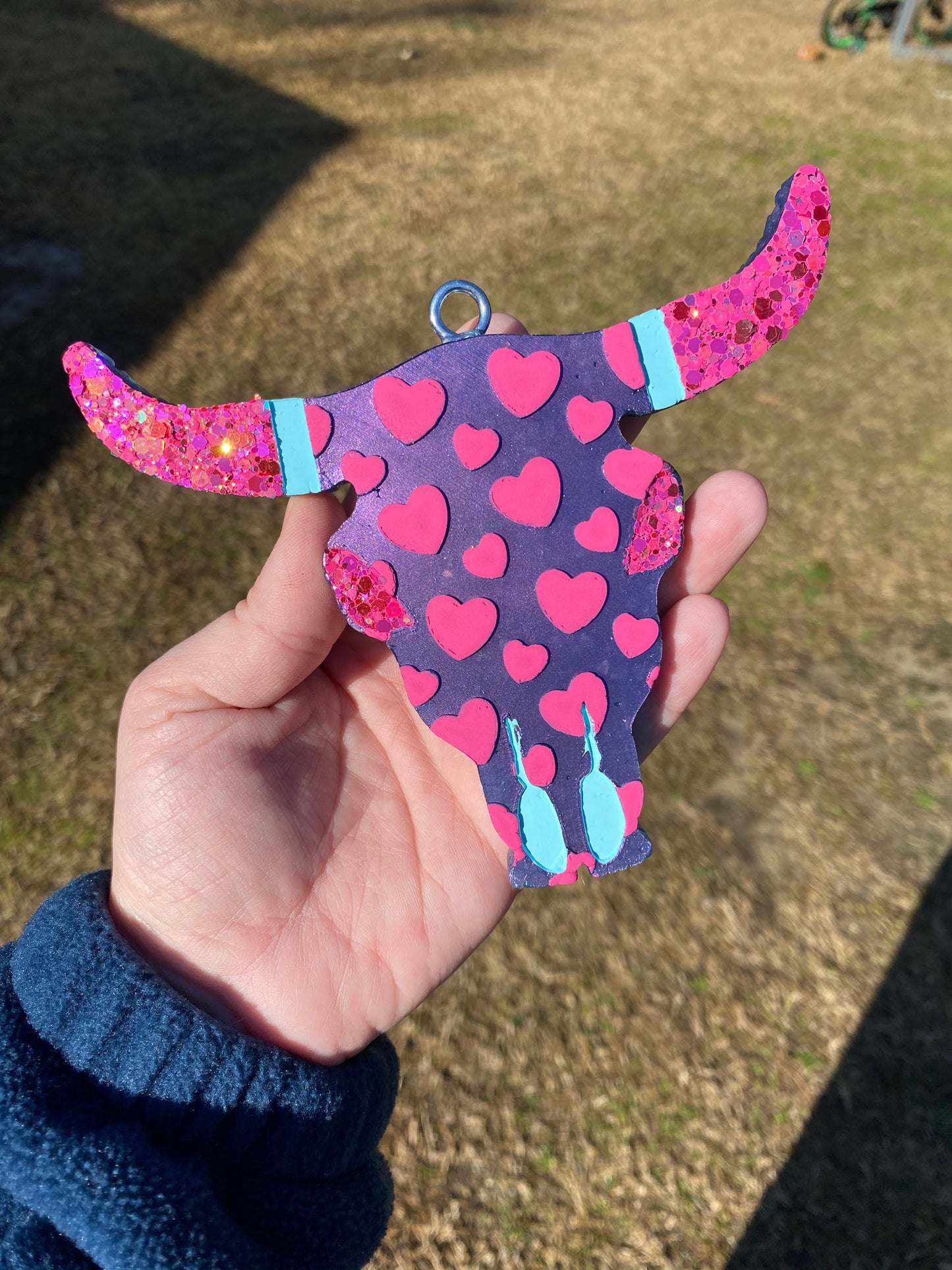 Valentine Heart Aztec Bull Freshie