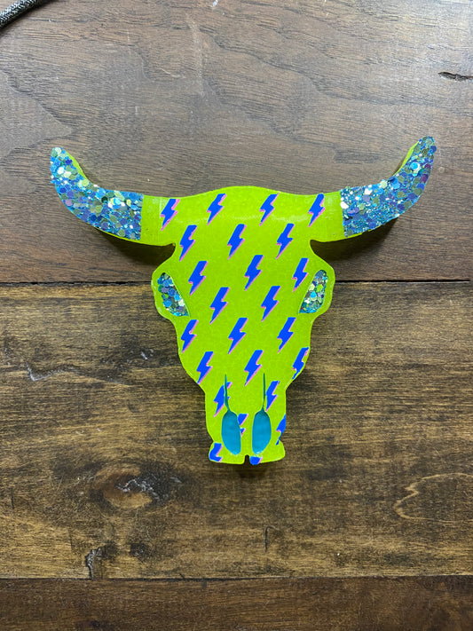 Lightning Bolt Aztec Bull Freshie