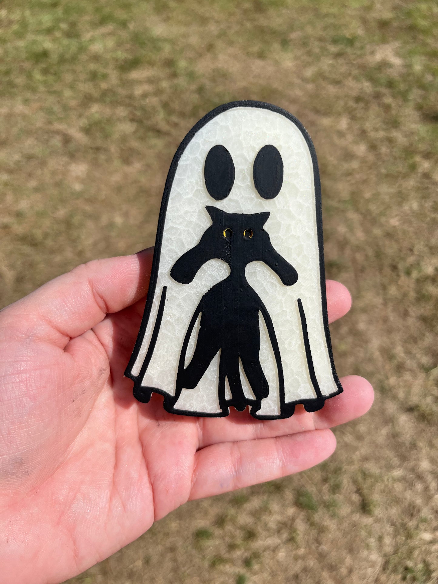 Ghost and Kitty Freshie