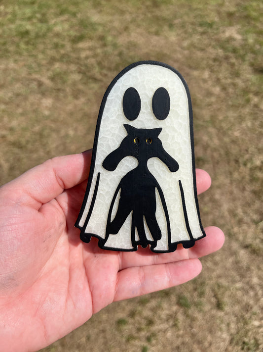 Ghost and Kitty Freshie
