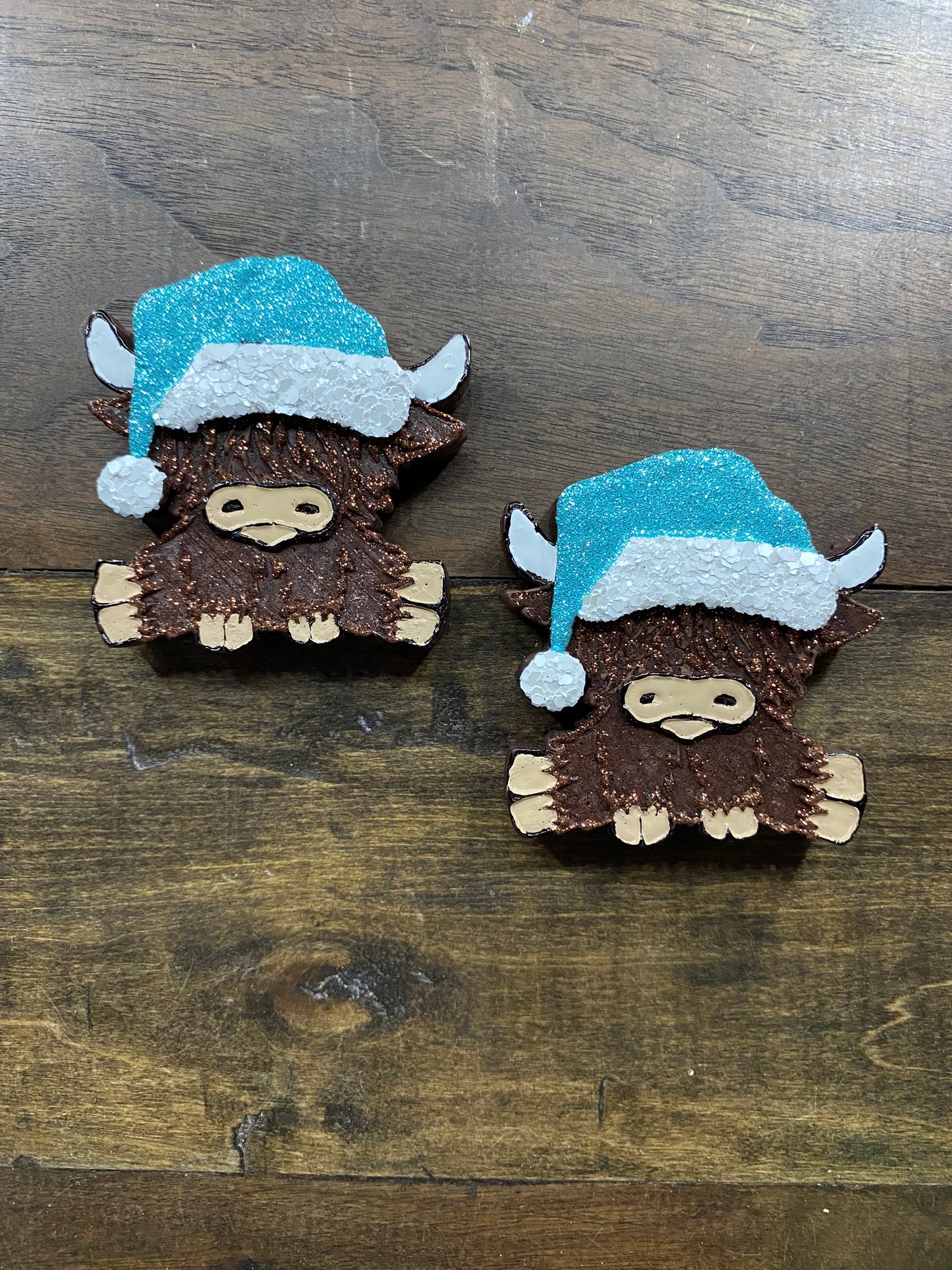 Christmas Highland Cow Vents