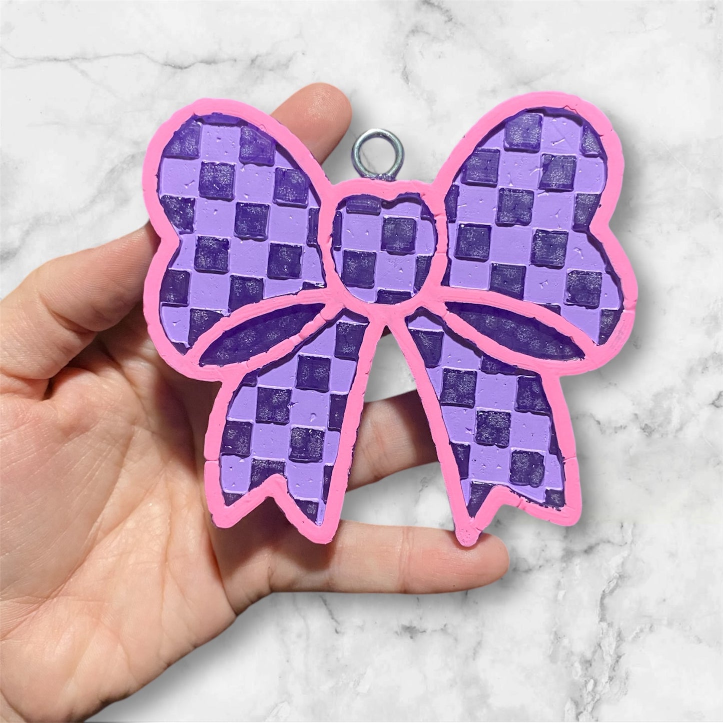 Checkered Bow Freshie