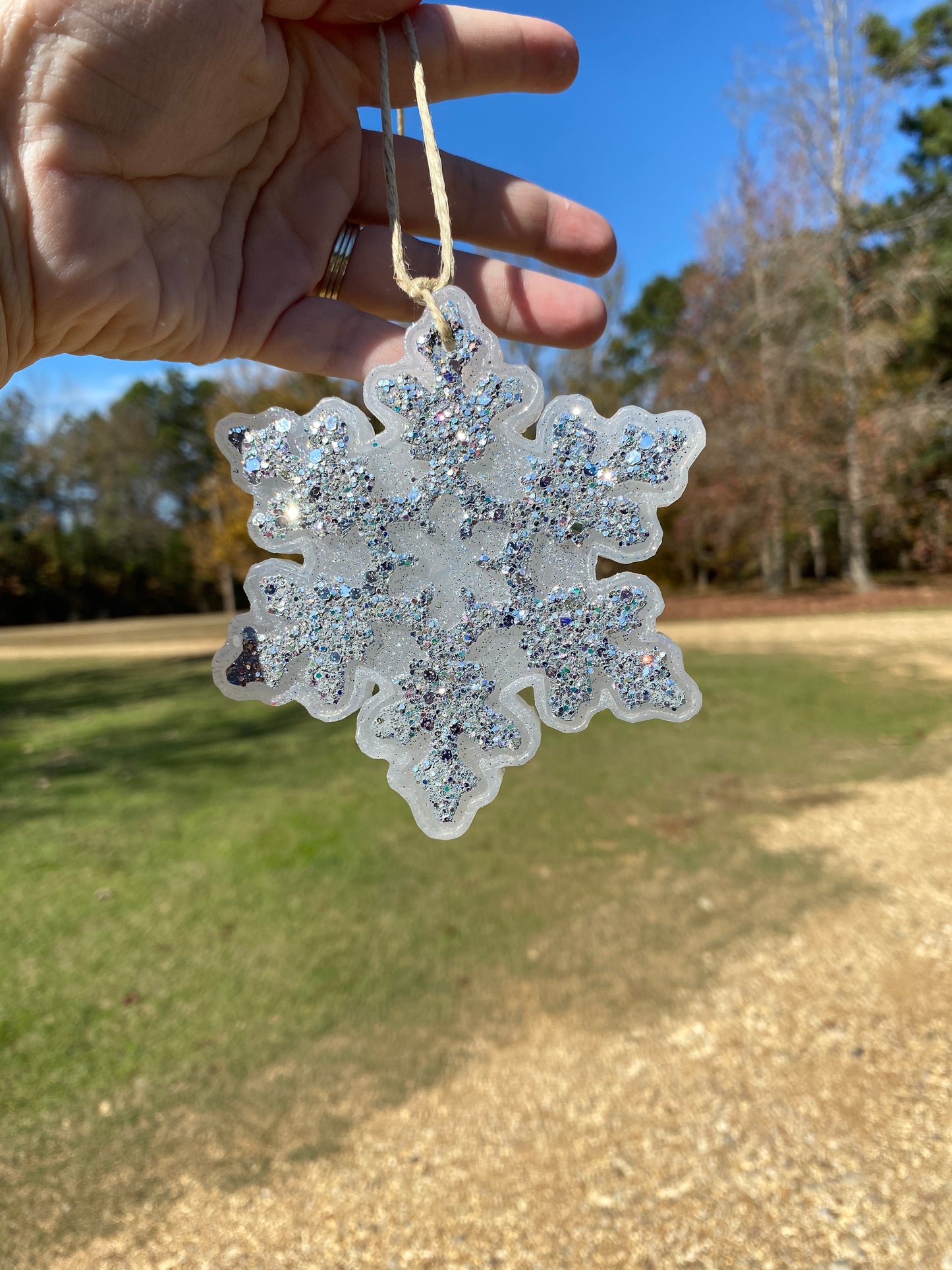 Snowflake Freshie 1