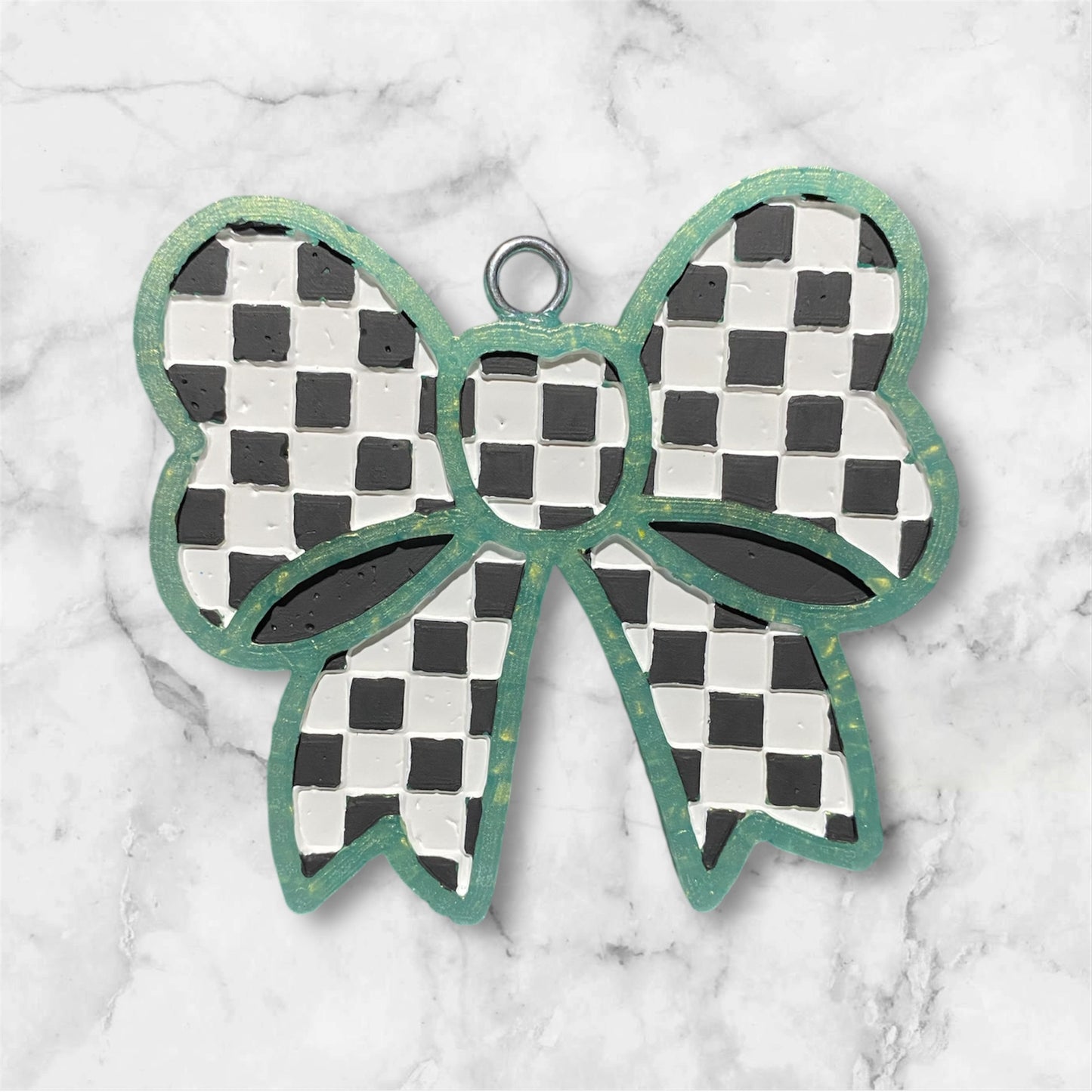 Checkered Bow Freshie