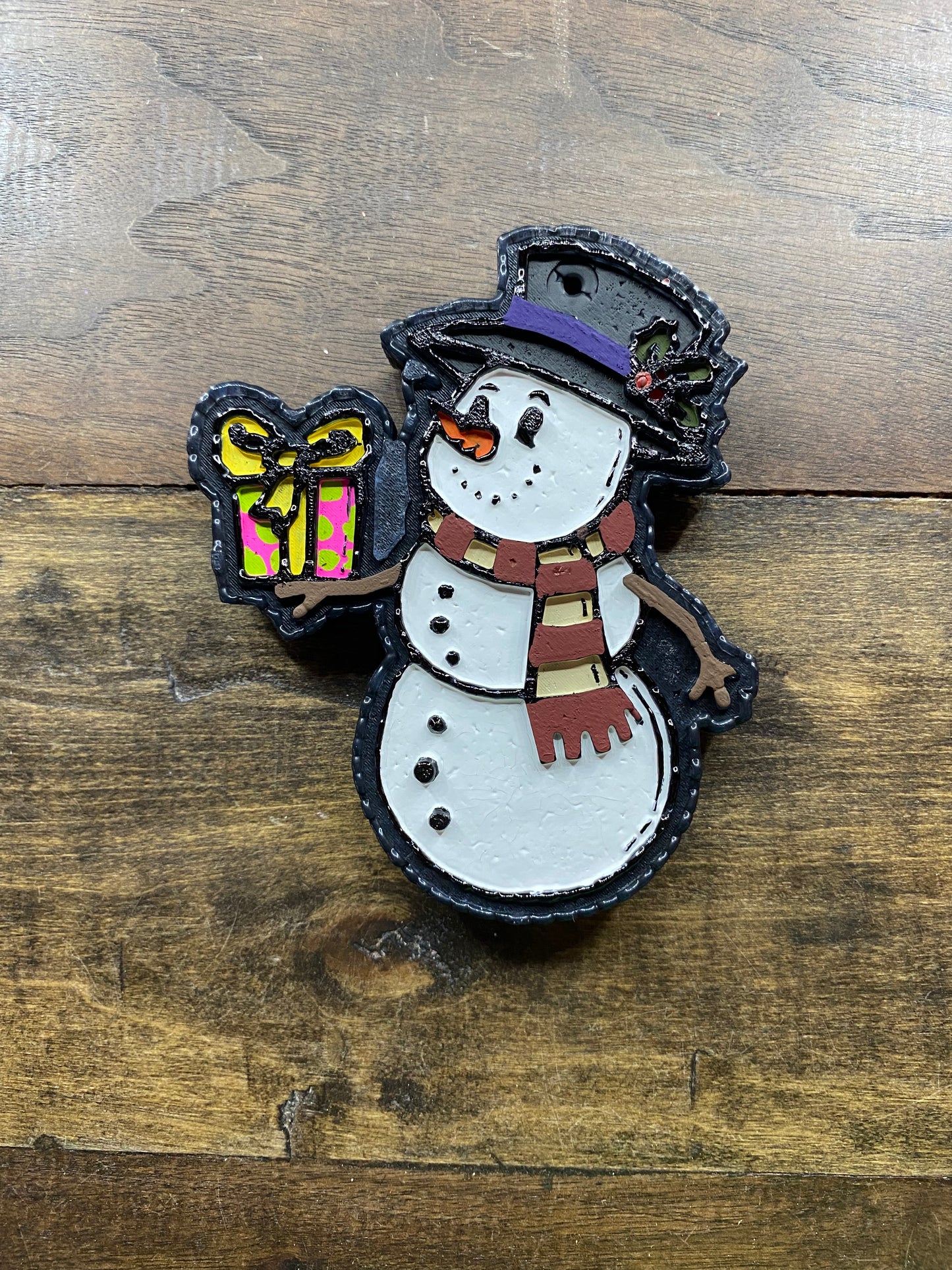 Snowman Freshie