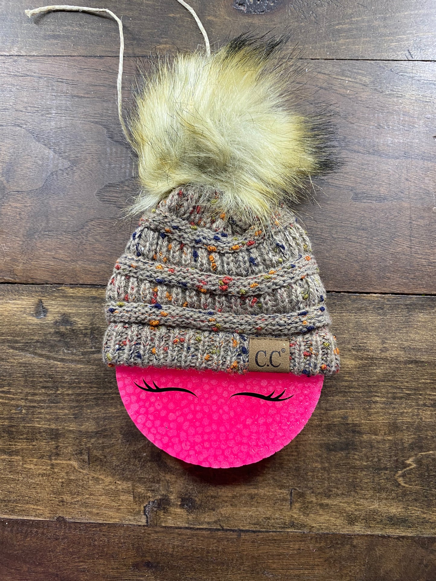 Beanie Smiley Freshie *BEANIE COLOR WILL BE PICKED AT RANDOM*