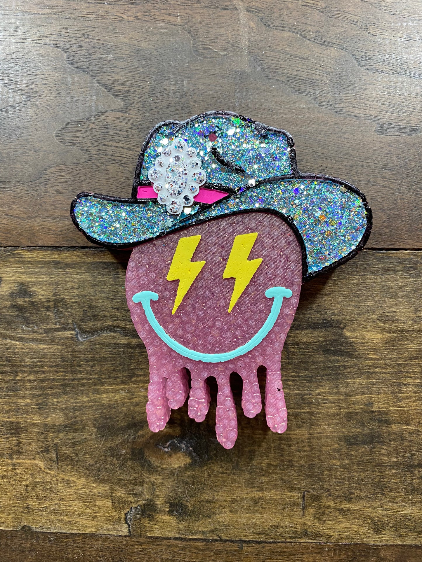 Drip Smiley Cowboy Freshie