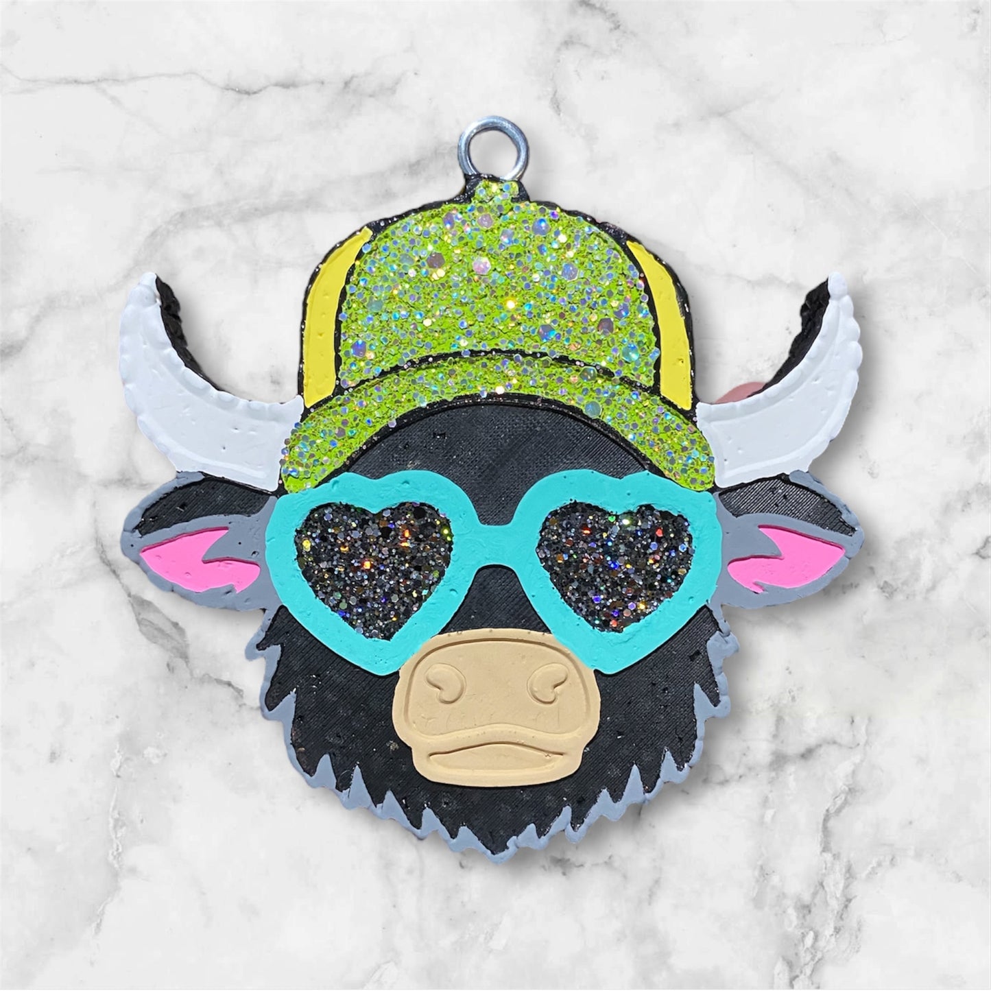 Trucker Hat Highland Cow Freshie