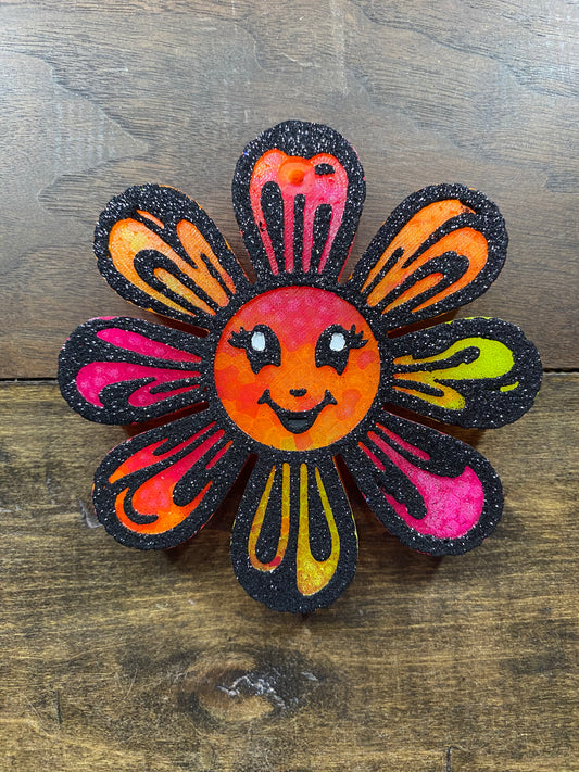 Retro Smiley Flower Freshie