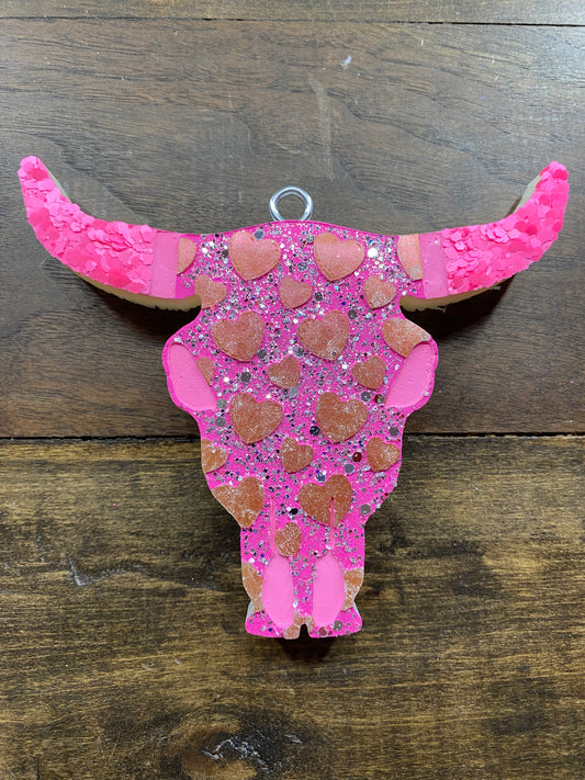 Valentine Heart Aztec Bull Freshie