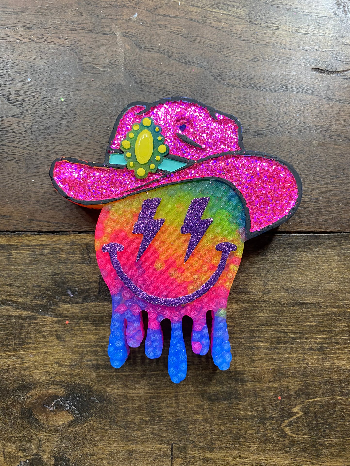 Drip Smiley Cowboy Freshie