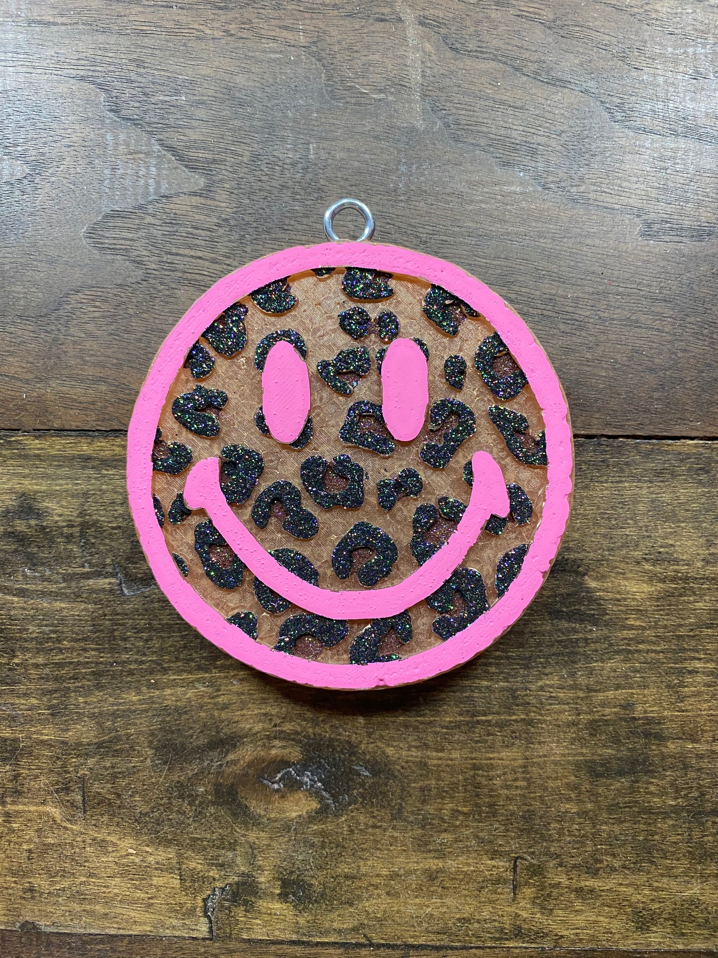 Leopard Print Smiley Freshie