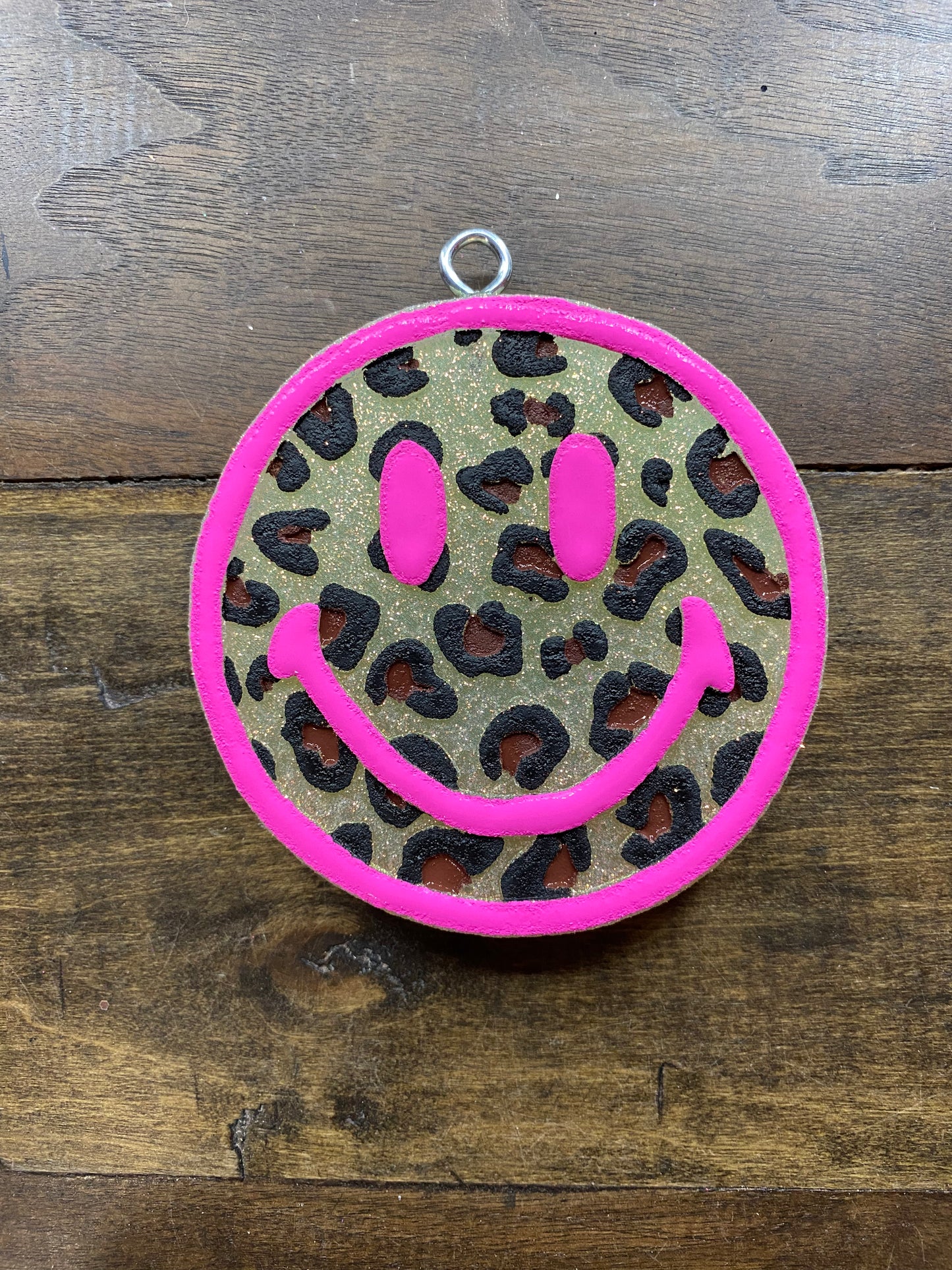 Leopard Print Smiley Freshie