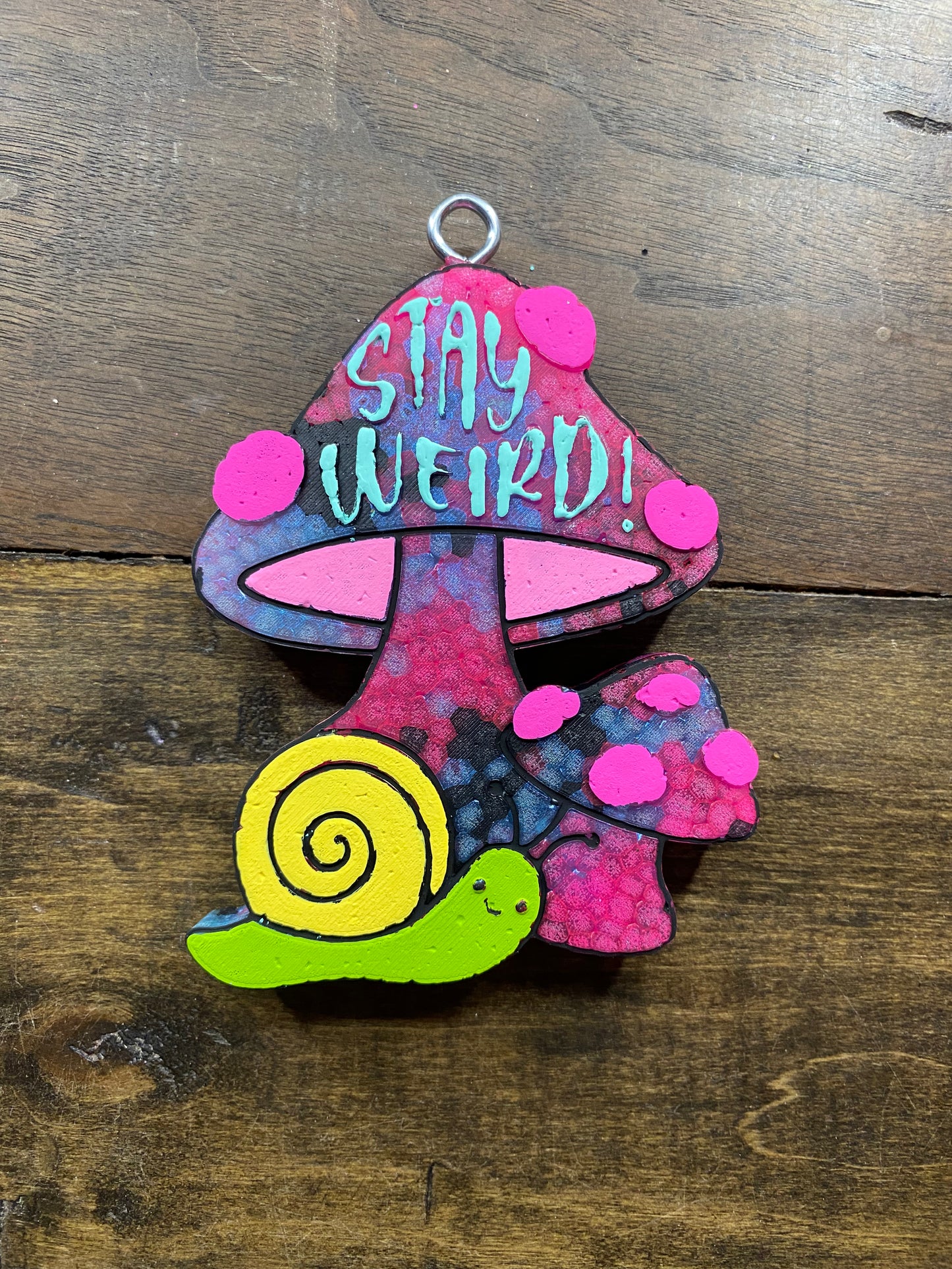 Stay Weird Mushroom Freshie