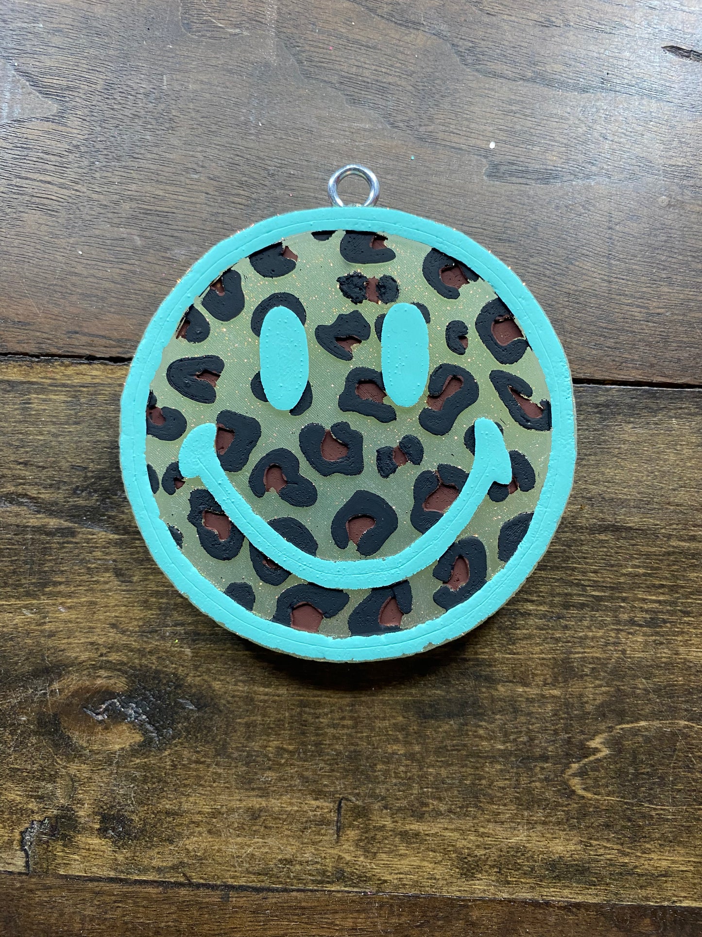 Leopard Print Smiley Freshie
