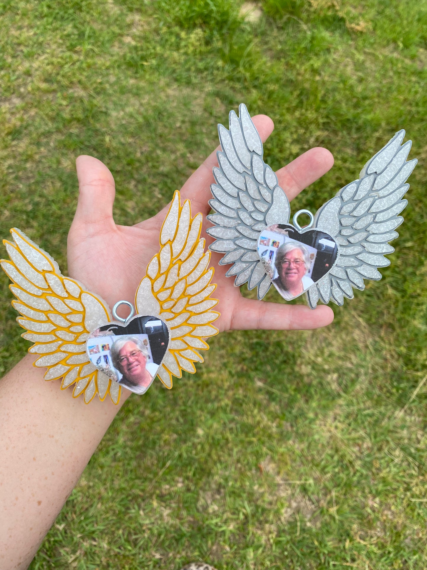 Heart Angel Wings Freshie *PLEASE SPECIFY IF YOU WANT A PICTURE*