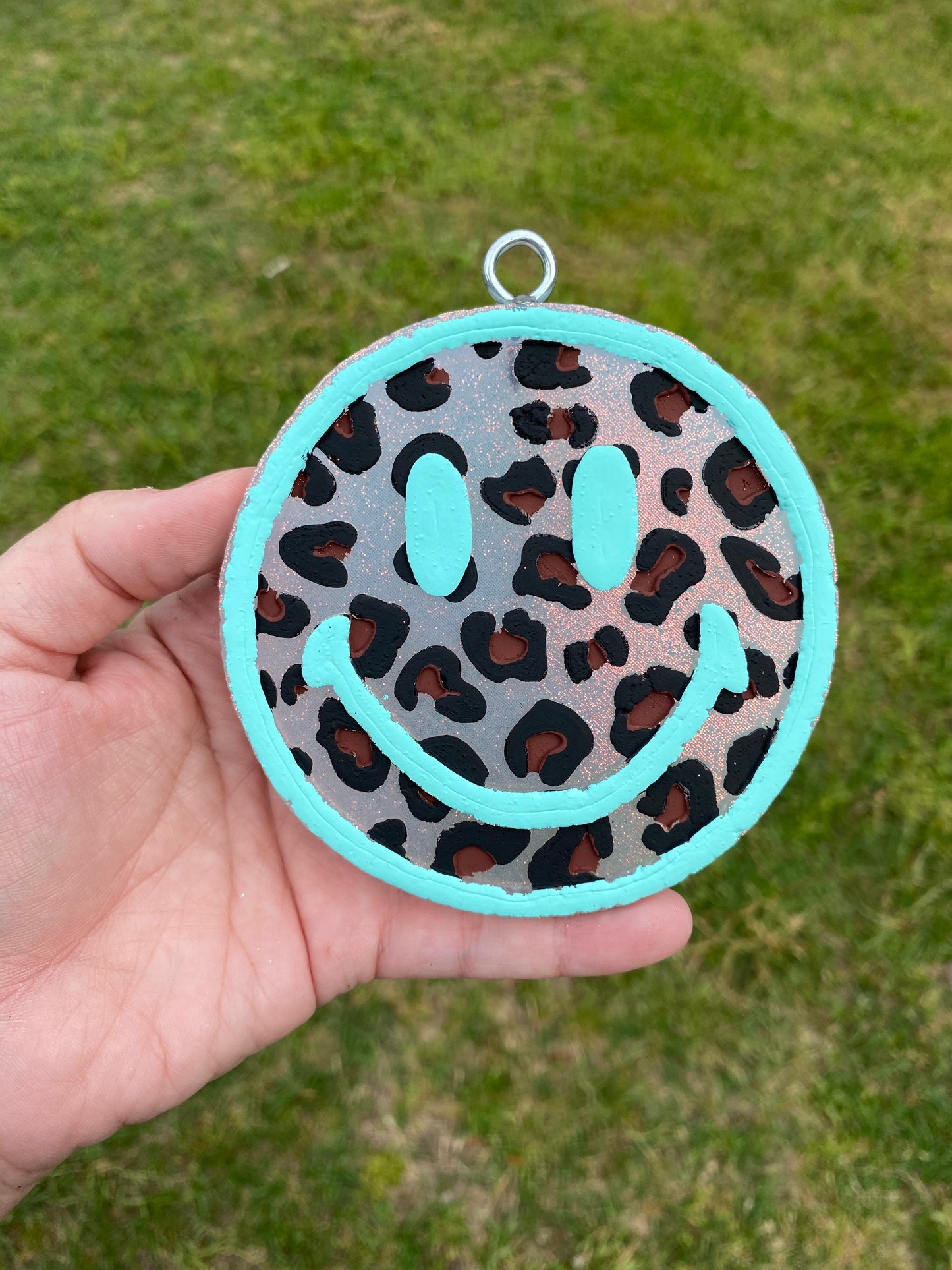 Leopard Print Smiley Freshie